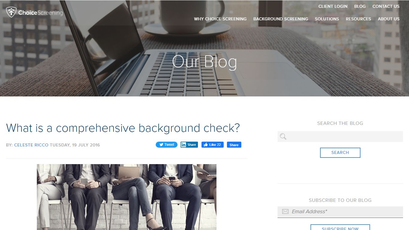 What is a comprehensive background check? - Choice Screening