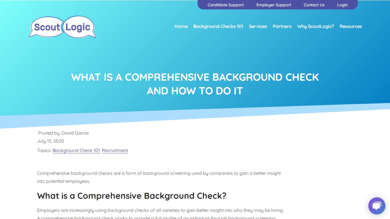 What is a Comprehensive Background Check and How To Do It