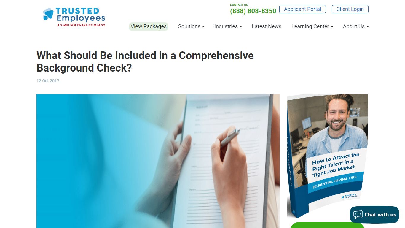 What Should Be Included in a Comprehensive Background Check?